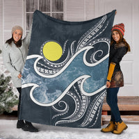 Palau Polynesian Premium Blanket - Ocean Style - Polynesian Pride