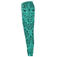Polynesian Culture Turquoise Joggers - Polynesian Pride