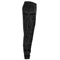 Polynesian Seamless Gray Joggers - Polynesian Pride