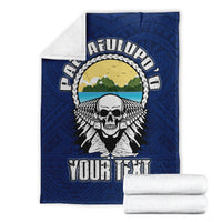 American Samoa Custom Personalised Premium Blanket - Paepaeulupo'o Aua (Ver 2) - Polynesian Pride