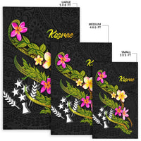 Kosrae Polynesian Area Rug - Plumeria Tribal - Polynesian Pride