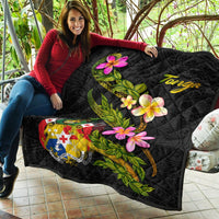 Tonga Polynesian Quilt - Plumeria Tribal - Polynesian Pride
