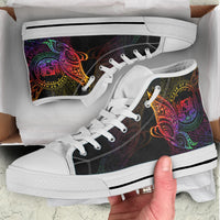 Hawaii High Top - Butterfly Polynesian Style - Polynesian Pride