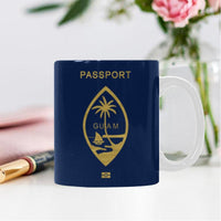 Guam Passport White Mug - Polynesian Pride