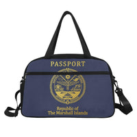 Marshall Islands Passport Fitness Handbag - Polynesian Pride