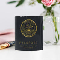 Federated States Of Micronesia Passport White Mug - Polynesian Pride