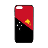 Papua New Guinea Flag Phone Case One Size iPhone 7 4.7” Red & Black - Polynesian Pride