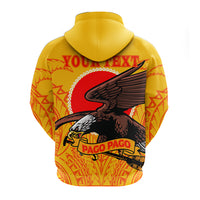 Custom American Samoa Hoodie Aeto Pago Pago Eagle LT12 - Polynesian Pride