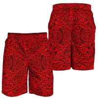 Polynesian Culture Red Men's Short Red - Polynesian Pride