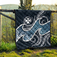Wallis and Futuna Polynesian Premium Quilt - Ocean Style - Polynesian Pride