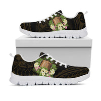 Tokelau Sneakers - Polynesian Gold Patterns Collection - Polynesian Pride