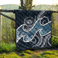 Polynesian Hawaii Premium Quilt - Ocean Style (Coat of Arms) - Polynesian Pride