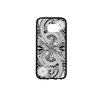 Polynesian 23 Rubber Phone Case One Size Samsung Galaxy S7 Black - White - Polynesian Pride