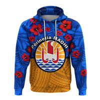 French Polynesia MAOHI Hibiscus Flowers Hoodie LT20 Unisex Green - Polynesian Pride