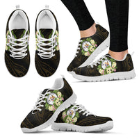 Niue Sneakers - Polynesian Gold Patterns Collection - Polynesian Pride