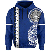 American Samoa Hoodie Polynesian Coat of Arms - Polynesian Pride