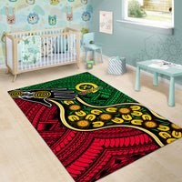 Vanuatu Mix Aboriginal Area Rug LT6 - Polynesian Pride