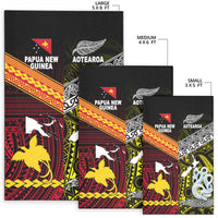 New Zealand And Papua New Guinea Area Rug Together - Yellow LT8 - Polynesian Pride