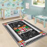 Fiji Area Rug White Style No.1 LT6 - Polynesian Pride