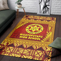 Tonga Niuatoputapu High School Area Rugs Simplified Version LT8 - Polynesian Pride