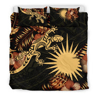 Polynesian Duvet Cover Set - Marshall Islands Duvet Cover Set Lizrad Lucky - Polynesian Pride