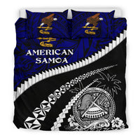 American Samoa Bedding Set - Road to Hometown Blue - Polynesian Pride