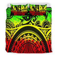 Polynesian Bedding set - Maui Tattoo (Reggae) - Polynesian Pride