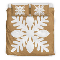 Hawaiian Royal Pattern Bedding Set - Gold - D1 Style - Polynesian Pride