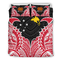Papua New Guinea Duvet Cover Set - Papua New Guinea Coat Of Arms Premium - Polynesian Pride