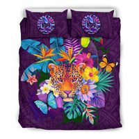 French Polynesia Leo Duvet Cover Set - Polynesian Pride