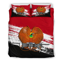 Papua New Guinea Duvet Cover Set - Papua New Guinea Coat Of Arms Premium - Polynesian Pride