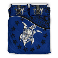 Cook Islands Bedding Set Dark Blue - Polynesian Pride