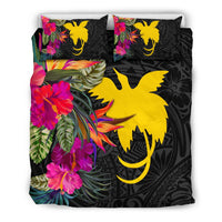 Papua New Guinea Bedding Set - Hibiscus Polynesian Pattern - Polynesian Pride