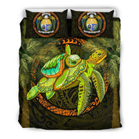 Nauru Bedding Set - Polynesian Turtle Palm Tree - Polynesian Pride