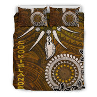 Cook Islands Bedding Set - Polynesian Boar Tusk - Polynesian Pride