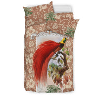 Papua New Guinea Duvet Cover Set - Raggiana Of Paradise - Polynesian Pride