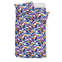 Hawaiian Tropical Strelitzia Flower Polynesian Bedding Set - Polynesian Pride