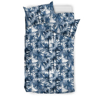 Hawaiian Palm Trees And Tropical Branches Polynesian Bedding Set - Polynesian Pride