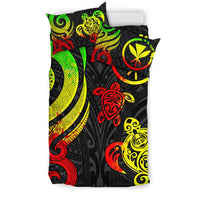 Polynesian Hawaii Bedding Set - Reggae Tentacle Turtle - Polynesian Pride