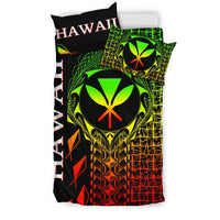 Hawaii Bedding Set - Kanaka Maoli Rocket Style (Reggae) - Polynesian Pride