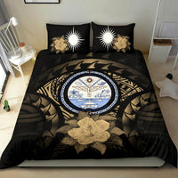 Marshall Island Duvet Cover Set - Marshall Island Seal & Brown Hibiscus - Polynesian Pride