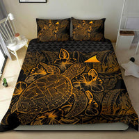 Polynesian Bedding Set - Tokelau Duvet Cover Set Gold Color - Polynesian Pride