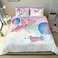 Hawaii Kanaka Map Horizon Turtle Bedding Set - Polynesian Pride