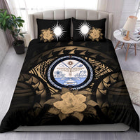 Marshall Island Duvet Cover Set - Marshall Island Seal & Brown Hibiscus - Polynesian Pride