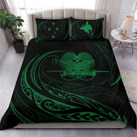 Papua New Guinea Bedding Set - Green - Frida Style - Polynesian Pride
