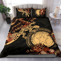 Polynesian Duvet Cover Set - Northern Mariana Islands Duvet Cover Set Lizrad Lucky - Polynesian Pride