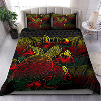Polynesian Bedding Set - Yap Duvet Cover Set Reggae Color - Polynesian Pride