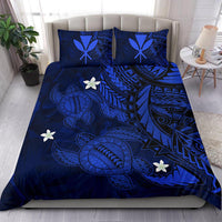 Hawaii Bedding Set - Hawaii Polynesian Turtle Hibiscus Bedding Set - Blue - Polynesian Pride