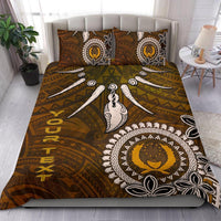 Pohnpei Custom Personalised Bedding Set - Polynesian Boar Tusk - Polynesian Pride
