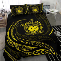 Samoa Bedding Set - Yellow - Frida Style - Polynesian Pride